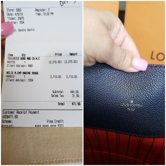 Louis Vuitton Empreinte Melie - Picture 5 of 8